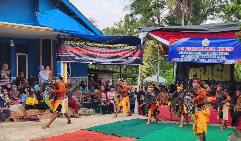 Pengurus dan Anggota Pujakesuma Provinsi Lampung akan Bantu Jaga Sitkamtibmas Aman saat Pemilu 2024